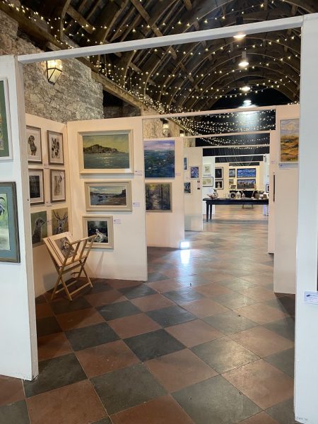 Torbay Guild of Artists Art Exhibition Our Wonderful World at Torre Abbey, Torquay, Devon.
